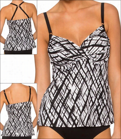 Swim Systems Crossroads Swimwaer Top Tankini 16-cros-a792