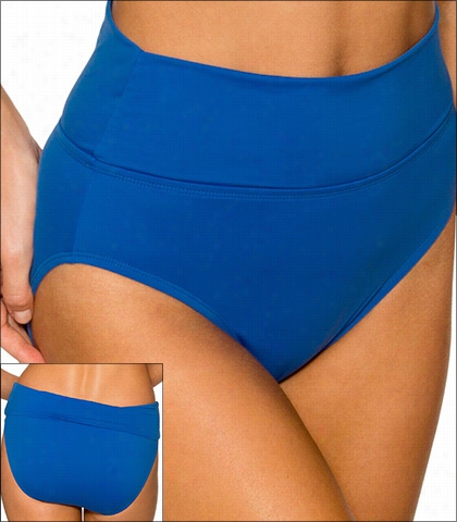 Swim Systems Maliblu Swimwear Bottom Fold Brief Style 16-mali-a240