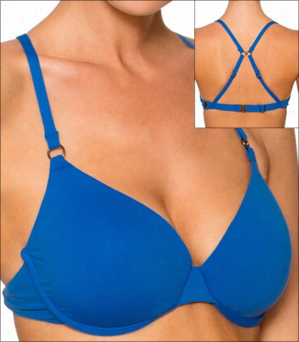 Swim Systems Malublu Swimwear Top Push Up Underwire Sty Le 16-mali-a619