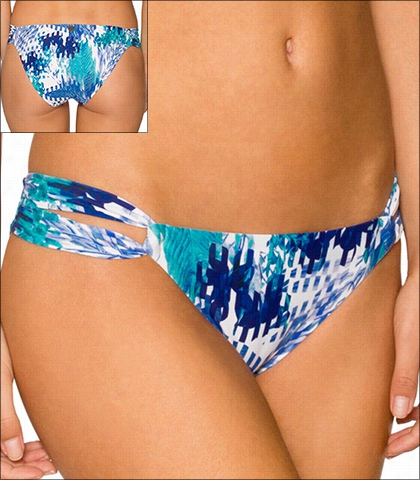 Swim Systems Ocean Palms Swimwear Bottom Bikini Style 16-ocpa-a203