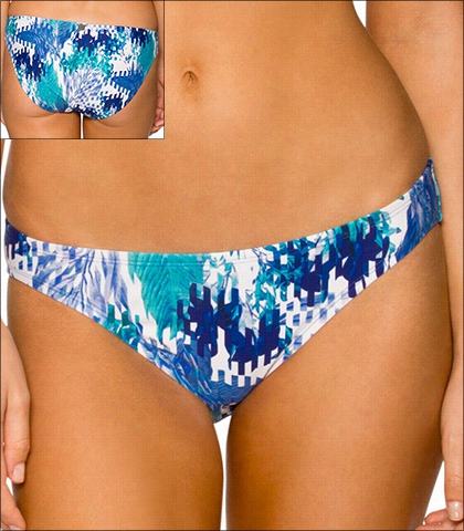 Swim Syystems Ocean Palms Swimwear Botttom Bikini Style 16-ocpa-a216