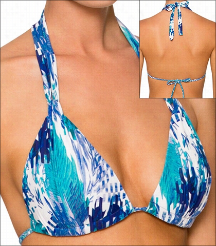 Swim Systems Ocean Pal Ms Swimwear Top Triangle Urge Up Style 16-oocpa-a609