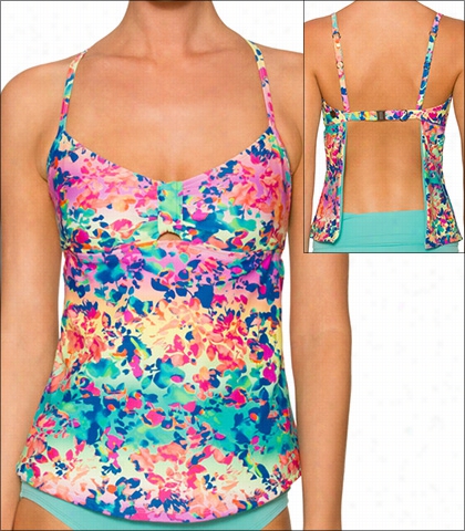 Swim S Ystems Snapdragon Swimwear Top Tankini Style 16-snap-a69