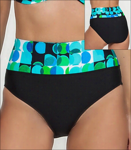 Tara Grinna Abiila Impress Foldover Swimwear Stamina Pant Style 213