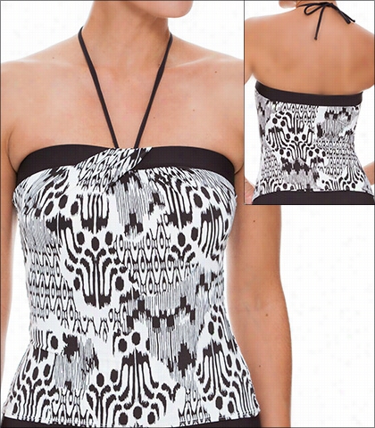 Tara Grinna Camps Bay Swimwear Top Tankini Bandeau Convertible Style 16-cm-108