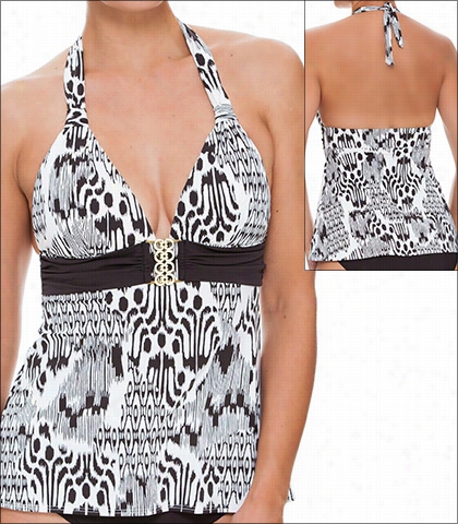 Tara Grinna Camps Bay  Swimwear Top Tankini Hlter Style 16-cm-13-