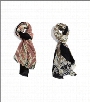 Bay Sky Multi Tie-Dyed Fabric Scarf Style BSS1406