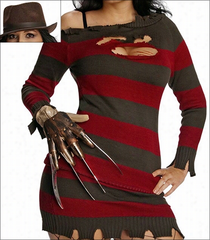 Secret Wwishes Miss Krueger Costumes For Women Style 17672