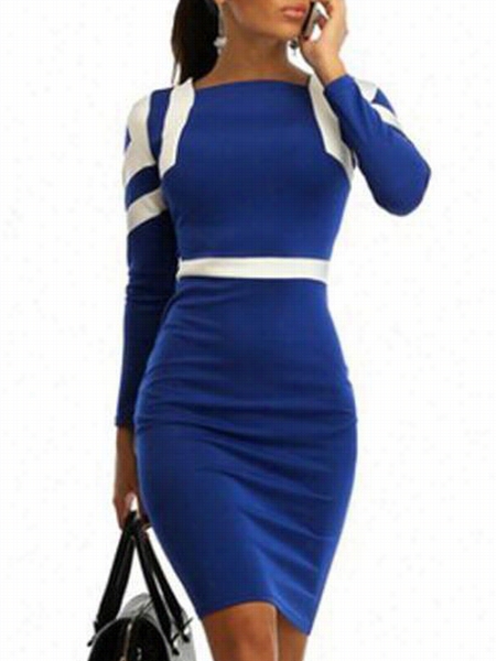 Courtlike Crew Neck Of Various Sorts Colors Bodyc On-dress