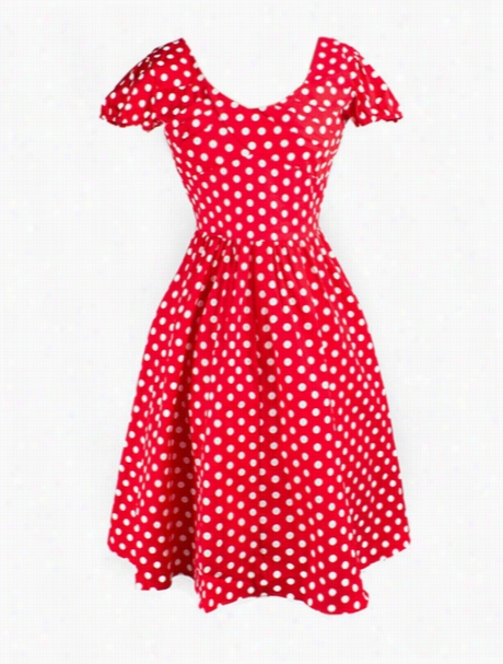 Swing Dot Vintage Remarkable Skater Dress