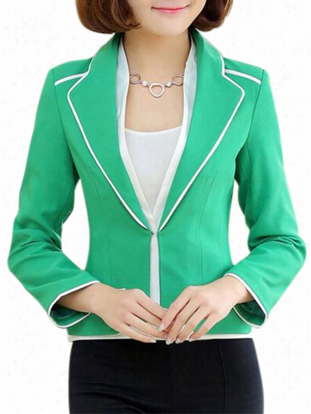 Of Various Sorts Colors With Pockets Charming Lapel Blazers