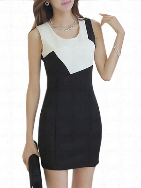 Color Executioner's ~  Courtlike Square Neck Bodycon Dress