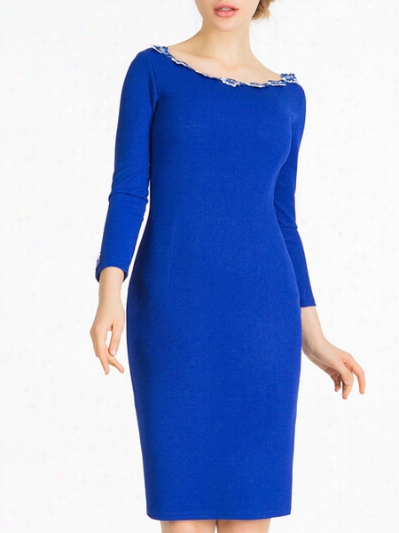 Pure Blue Wfap Stunning Bodycon Dress