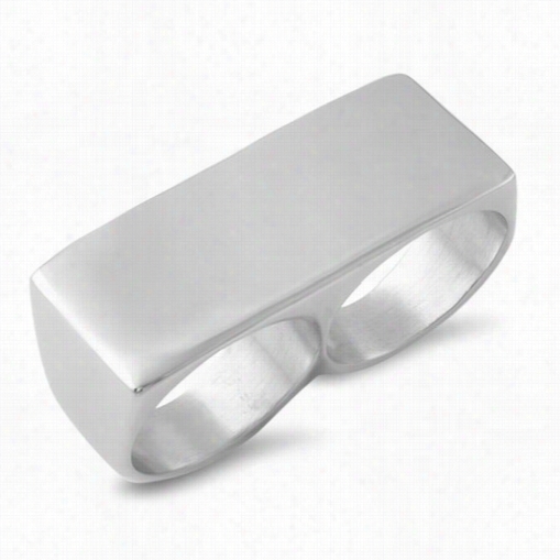 2 Finger Ring Stainless Harden