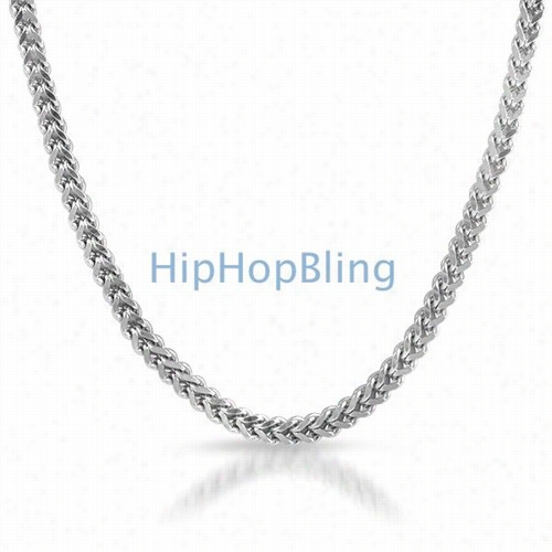 316l Stainless Steel 4mm Franco Hip Hop Chain