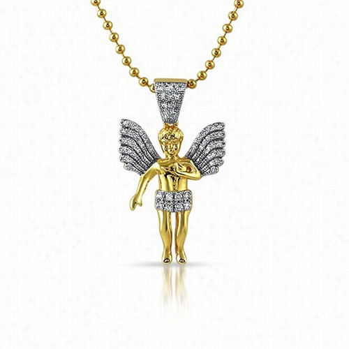 Bi Gwings Mini Angel Good Pendant