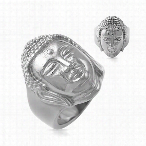 Buddha Ring Stainless Case-harden