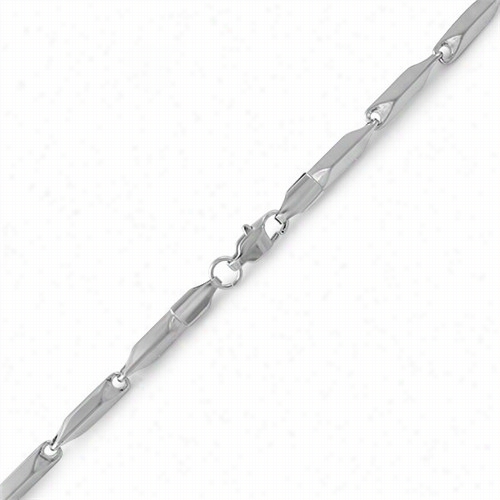 Bullet Stainless Steel Bracelet 3mm