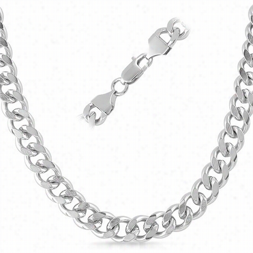 Cuban Stainless Steel Chain Necklace 10mm