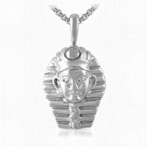 Egyptian Pharaoh Pendant Stainless Steel