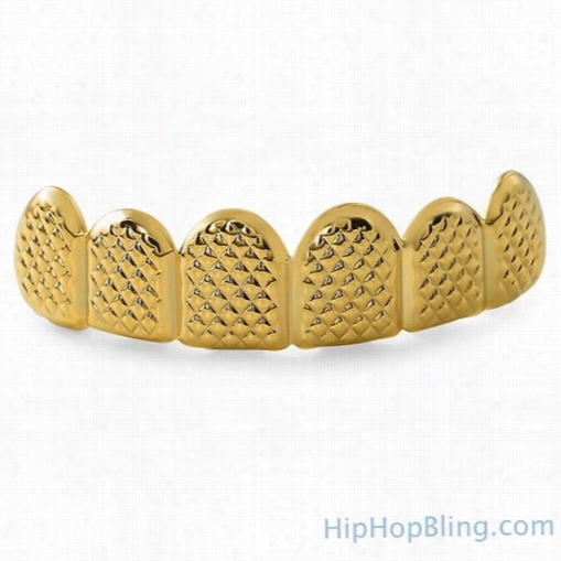 Gold Grillz Pyramids Custom Teeth