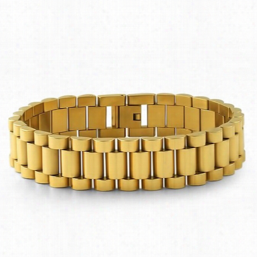 Gold President Styl Ebracelet