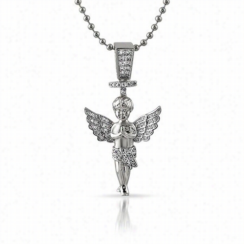 Halo Angel Bling Bling Micro Pendant