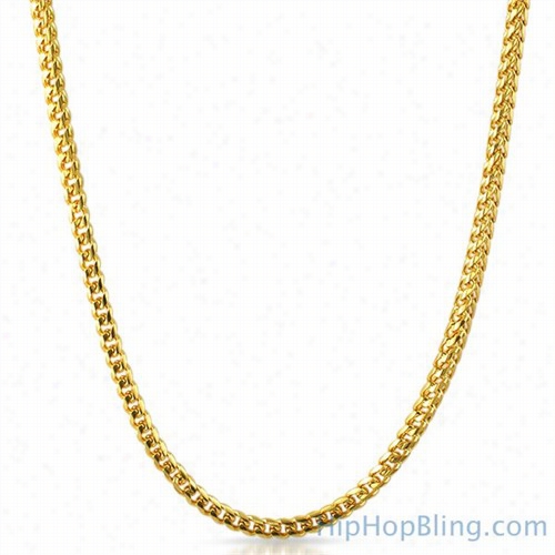 Ip Gold Miamifranco Chain 316l Stainlss Steel