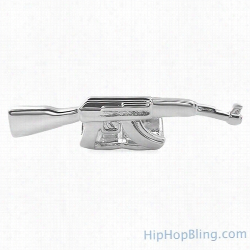 Machine Gun Grillz Silver