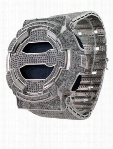 Mega Iced Out Ga100 G Shock Watch Fully Custom