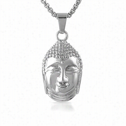 Thai Buddha Pendant Staibless  Steel