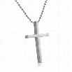 Clean Cross Stainless Steel Pendant