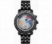 World is Mine Floating Black Joe Rodeo Watch 1.75ct