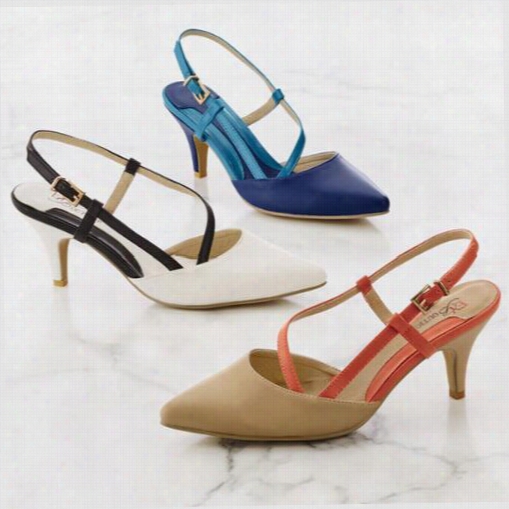 Duo D'orsay Slingbacks B Y  Y Boutique