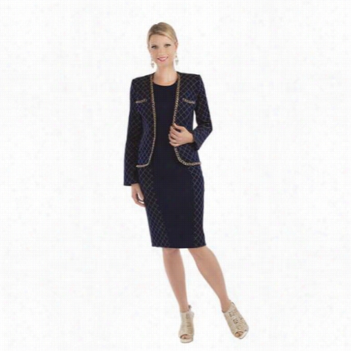 Golden Links 2-pc. Denim Ddress Suitby Tally Taylor