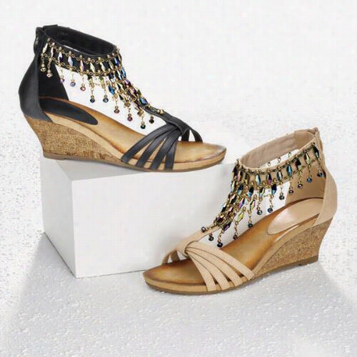 Jeweled Gladiator Sandasl By Amanda Sandals