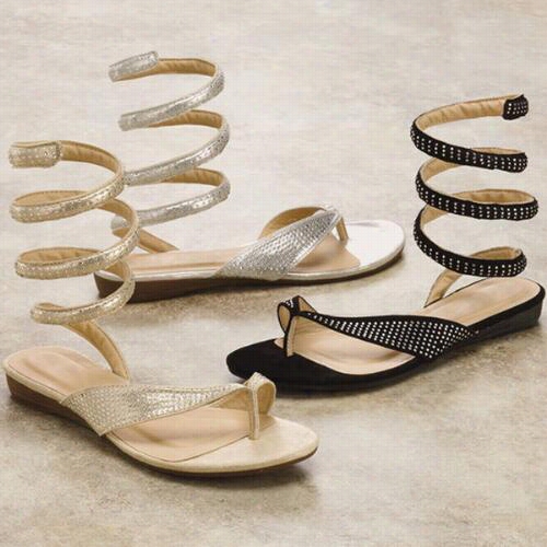 Slinky Sandals By Gcny