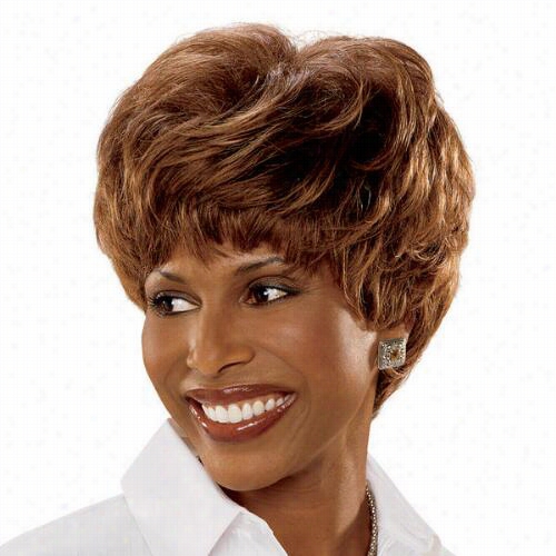 Stellar Blended Human Hair Wig In Proportion To Diahann Carroll