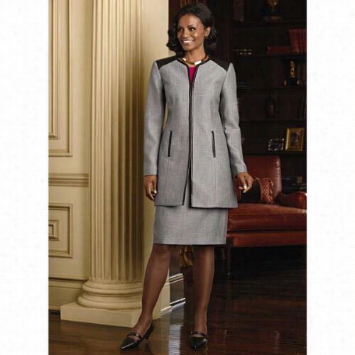 Streamlined 2-pc. Suit By Isabella Suits