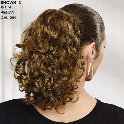 Long Curly Pony Clip- On Hair Pece By Paula Young