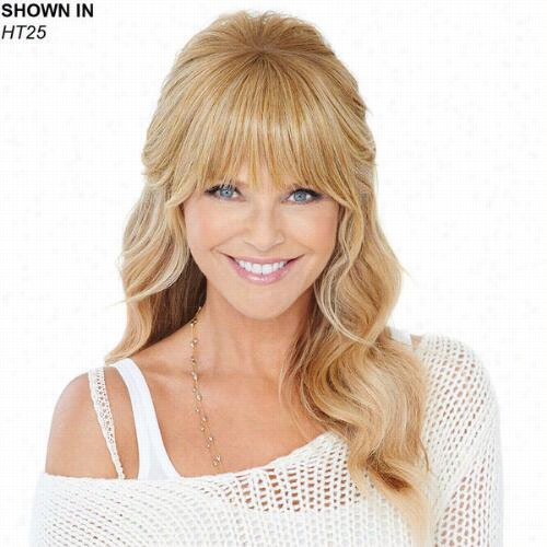 Natural Fringe Clip-in Bang Hair Pece By Christie Brinkley