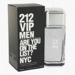212 Vip Cologne By Carollina Herrera, 6.7 Oz Eau De Toilette Spray For Men