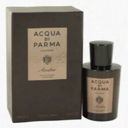 Acqua Di Parma Colonia Ambra Cologne By Acqua Di Parma, 3.3 Oz Eau De Cologne Concentrae Spray For En