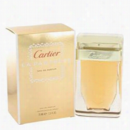 Cargier La Panthere Perfume By Cartier, 2.5 Oz Eau De Parfum Spray For Women