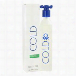 Cold Perfume By Benetton, 3.4 Oz Eau De Tiolette Spray For Women