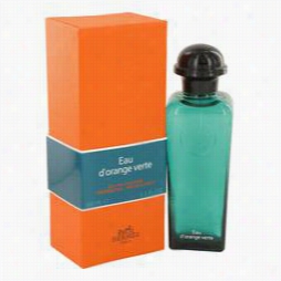 Eau D'orjage Verte Perfume By Hermes, 3.3 Oz Eau De Cologne Spray (unisex) For Women