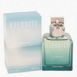 Etternity Summer Cologne By Calvin Klein, 3.4 Oz Eau Dee Toilette Spray (2012) For Men