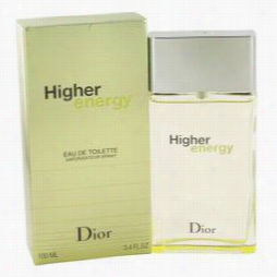 Higher Energy Cologne By Chrstian Dior, 3.3 Oz Eau De Toiette Spray For Men