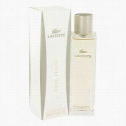 Lacoste Pour Femmw Perfhme By Lacoste, 3 Oz Eau De Parfum Spray For Women