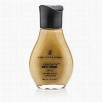 Liquid Canvas Dew Finish Foundation Spf15 (radiant Glow) - # 4 Warm Bejge (unboxed)